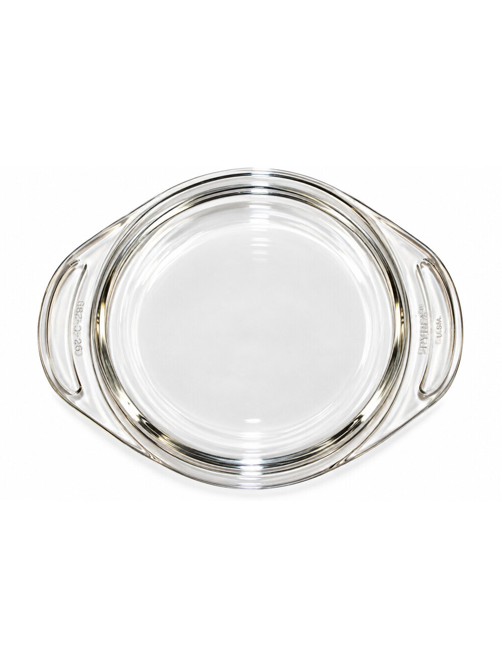 Vintage PYREX 682-C Clear Glass Replacement Lid Casserole Dish USA